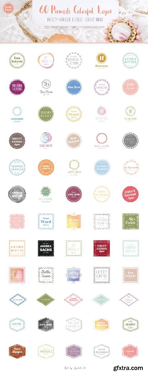 Logo Creator 380+ Elements & Mock-Ups 665579