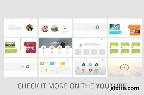 CreativeMarket Personal CV Powerpoint Template 222531