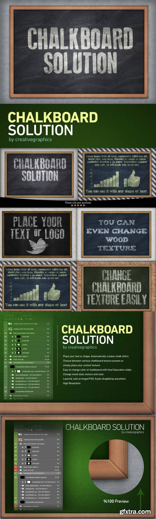 CM - Chalkboard Solution PSD Template 670929 CM - Chalkboard Solution PSD Template 670929