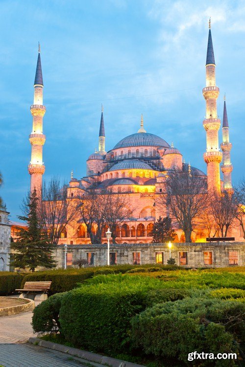 The Blue Mosque, Istanbul, Turkey 10X JPEG