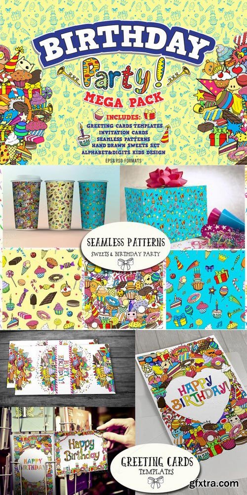 CM - Birthday party MEGA PACK! 662243 CM - Birthday party MEGA PACK! 662243