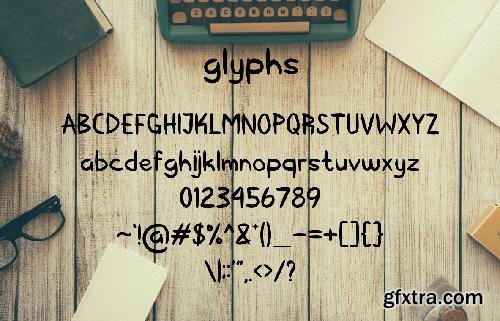 CreativeMarket Kerape Handwriting Font 684693