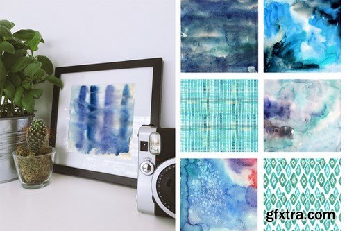 CM - Oceanic watercolor collection! 664548 CM - Oceanic watercolor collection! 664548