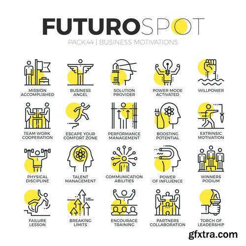 Futuro Spot Icons 20xEPS