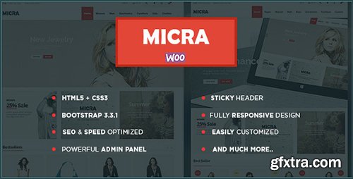 ThemeForest - Micra v1.4 - Multipurpose WooCommerce Theme - 12160971