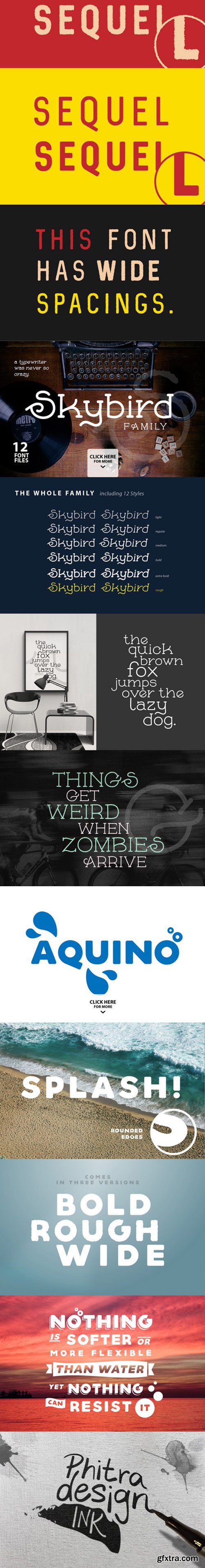 PD Fonts Bundle 698805