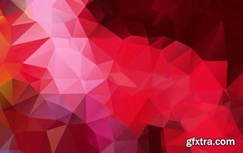 Abstract Polygonal Triangular Background - 25xEPS