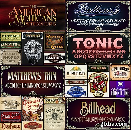 Letterhead Fonts Foundry Bundle