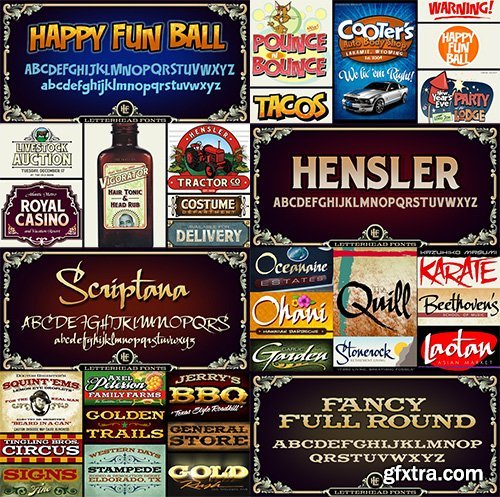 Letterhead Fonts Foundry Bundle