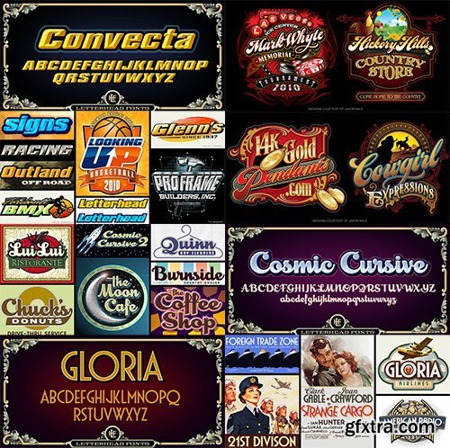 Letterhead Fonts Foundry Bundle