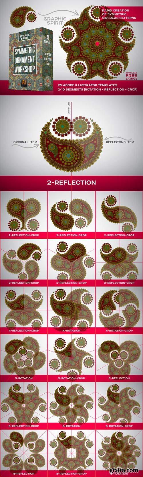 CM - Symmetric Ornament WORKSHOP [Ai] 678810
