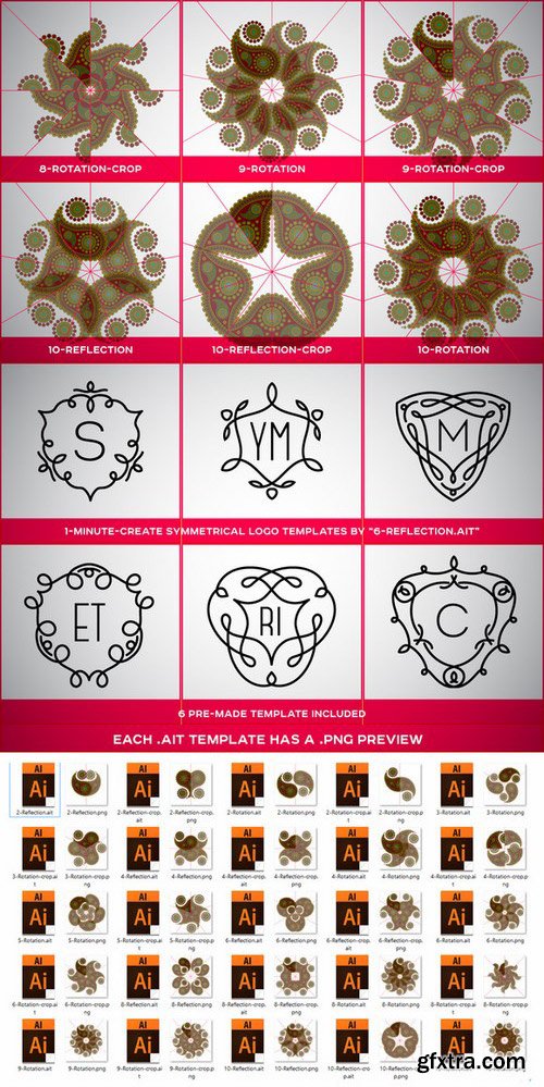 CM - Symmetric Ornament WORKSHOP [Ai] 678810