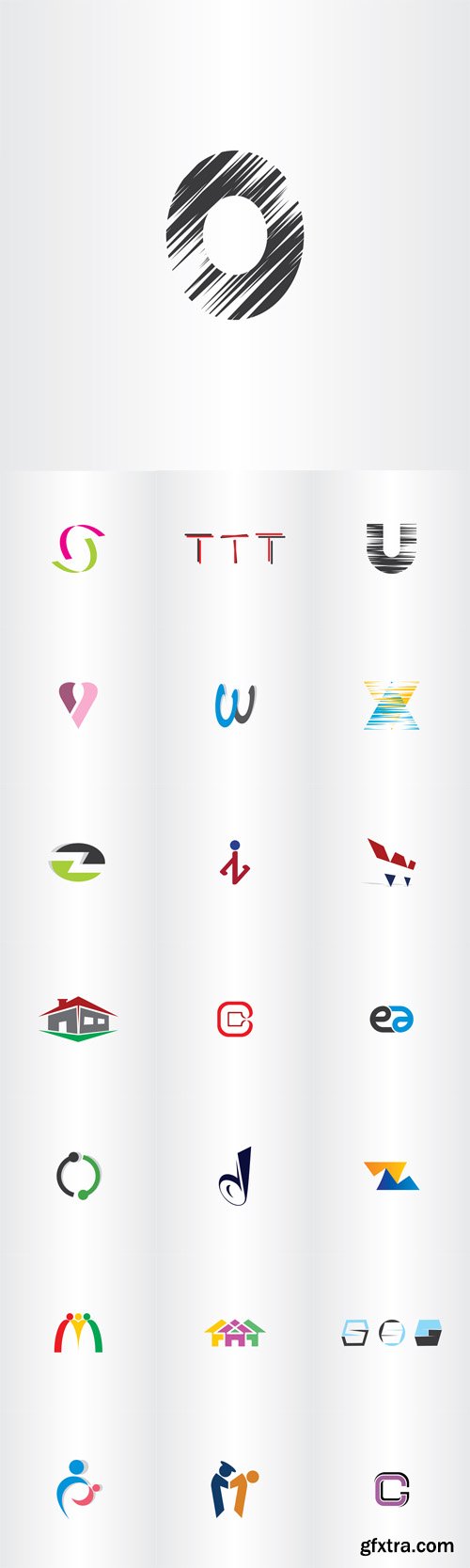 Vector Set - 22 Different Logos V3