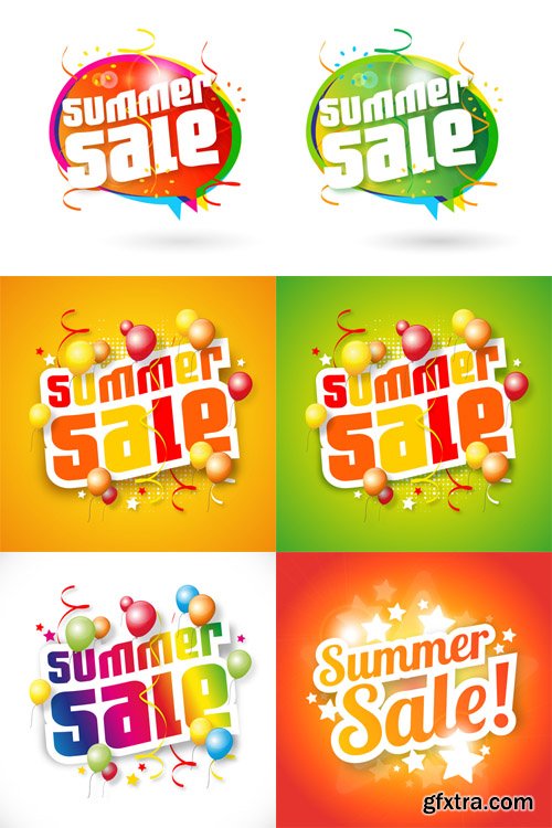 Vector Set - Summer Sale Vector Set - Summer Sale
