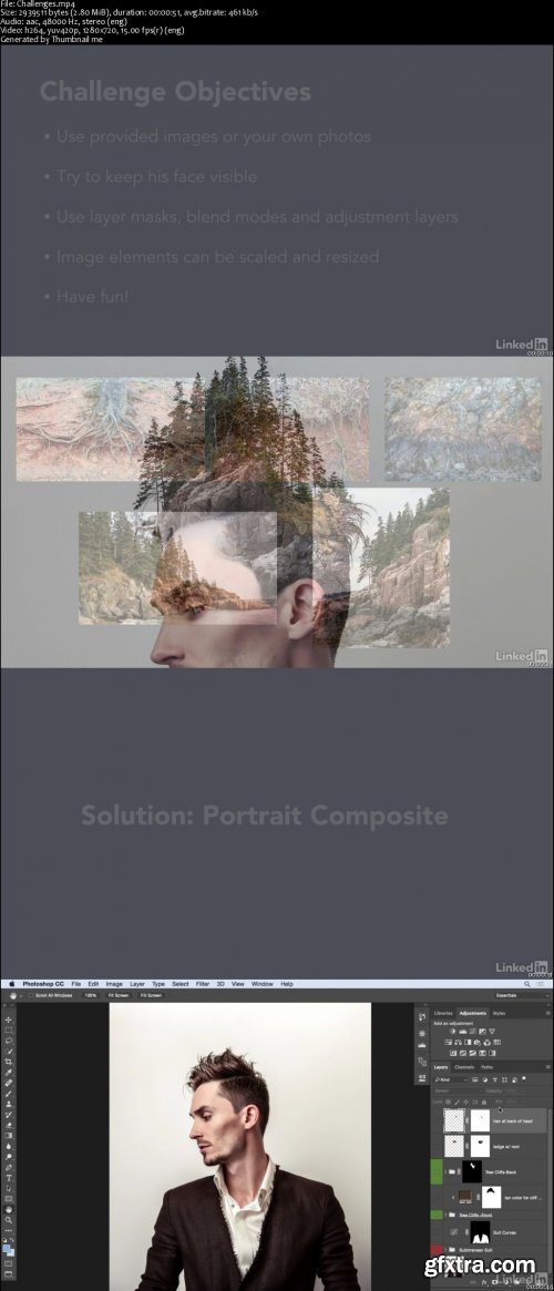 Photoshop: Create a Portrait Collage