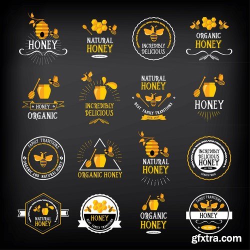 Labels & Badges Vector Series 6 - 8xEPS