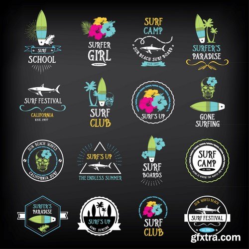 Labels & Badges Vector Series 6 - 8xEPS