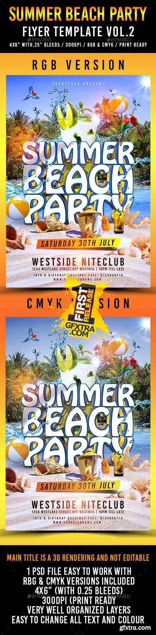 GR - Summer Beach Party Flyer Template Vol.2 16352052 GR - Summer Beach Party Flyer Template Vol.2 16352052