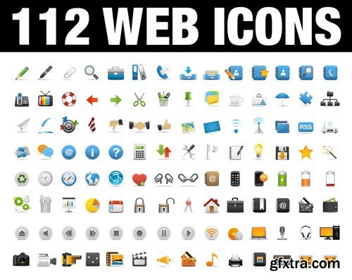 Big Collection of Vector Icons - 25xEPS, AI