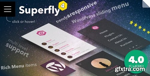 CodeCanyon - Superfly v4.1.0 - Responsive WordPress Menu Plugin - 8012790