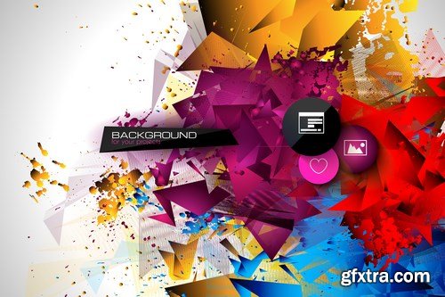 Abstract Backgrounds & Banners - 25xEPS