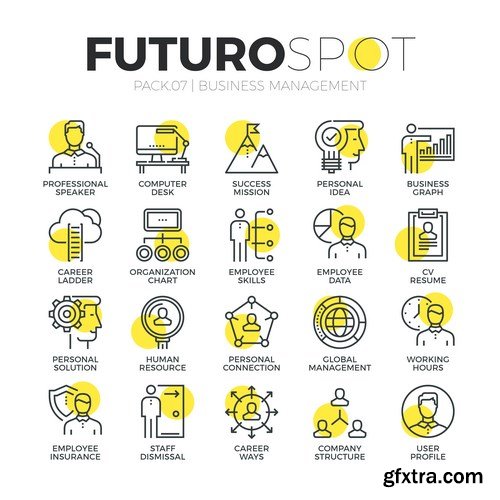 Futuro Spot Icons 2 - 25xEPS