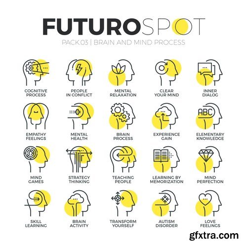 Futuro Spot Icons 2 - 25xEPS