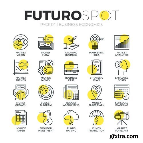 Futuro Spot Icons 2 - 25xEPS