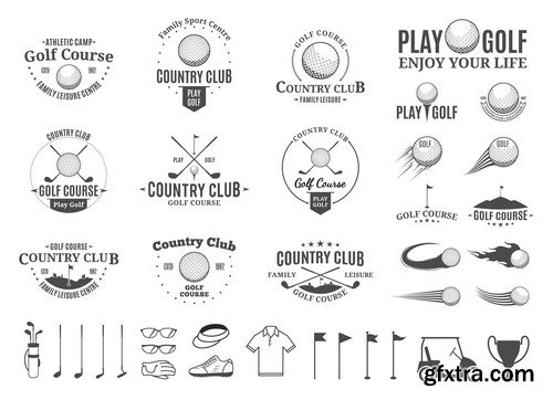 Labels &amp; Badges Vector Series 8 - 18xEPS