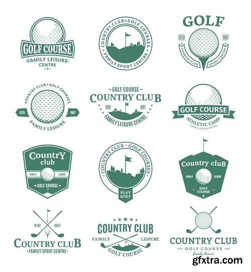 Labels &amp; Badges Vector Series 8 - 18xEPS