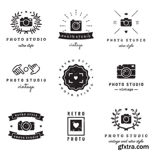 Labels &amp; Badges Vector Series 8 - 18xEPS