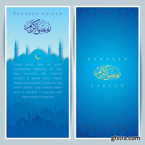 Eid Mubarak Papercut Style 2 - 48 EPS Eid Mubarak Papercut Style 2 - 48 EPS