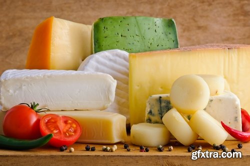 Collection of cheese milk product 25 HQ Jpeg