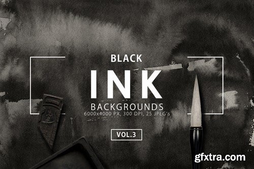 CM - Black Ink Backgrounds Vol. 3 686653 CM - Black Ink Backgrounds Vol. 3 686653