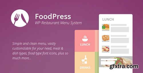 CodeCanyon - foodpress v1.4 - Restaurant Menu Reservation Plugin - 6480595