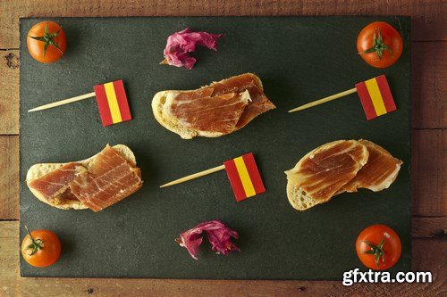 Spanish Food - 25xUHQ JPEG