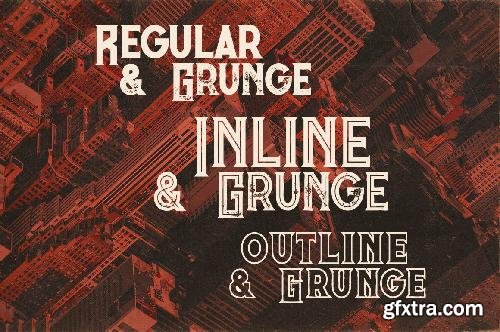 CreativeMarket Murray - Vintage Style Font 680919