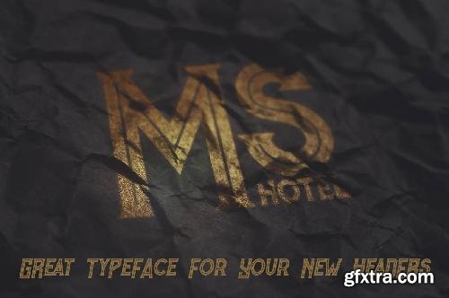 CreativeMarket Murray - Vintage Style Font 680919