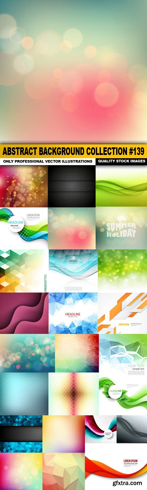 Abstract Background Collection #139 - 25 Vector Abstract Background Collection #139 - 25 Vector
