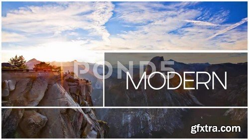 Modern Clean Slideshow - After Effects Template