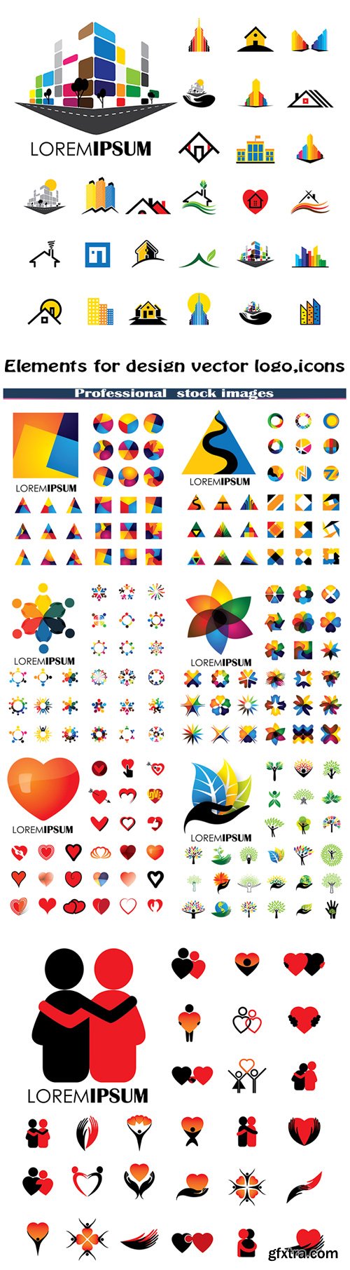Elements for design vector logo,icons