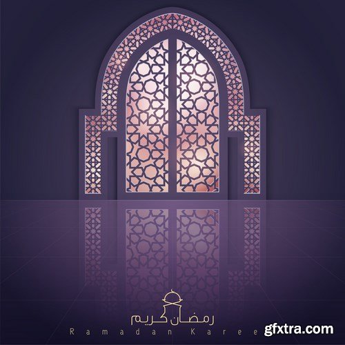 Eid Mubarak Papercut Style 6 - 48 EPS Eid Mubarak Papercut Style 6 - 48 EPS