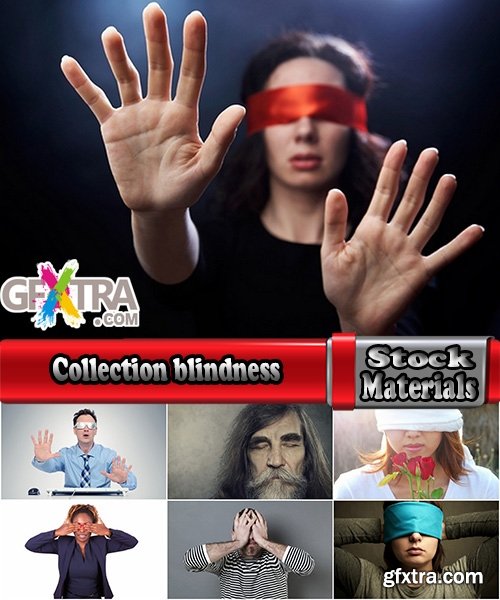 Collection blindness blind concept illustration man woman woman blindfold 25 HQ Jpeg