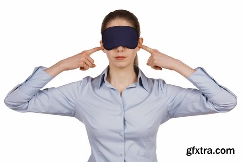 Collection blindness blind concept illustration man woman woman blindfold 25 HQ Jpeg
