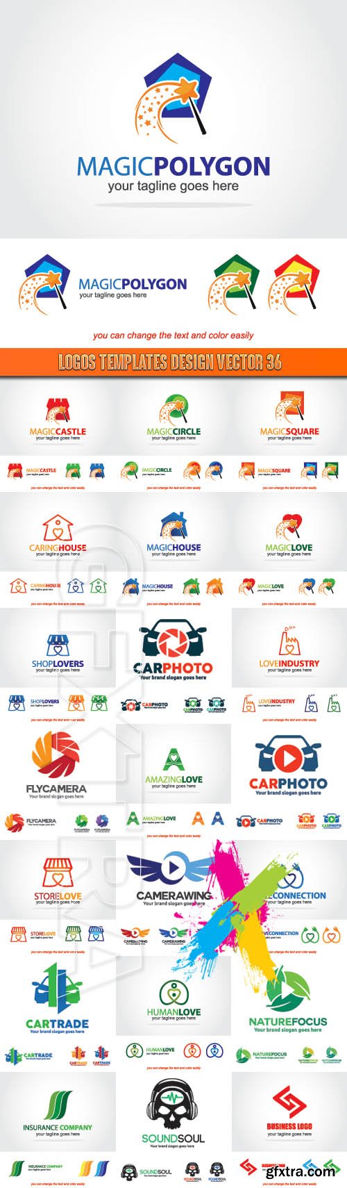 Logos Templates Design Vector 36