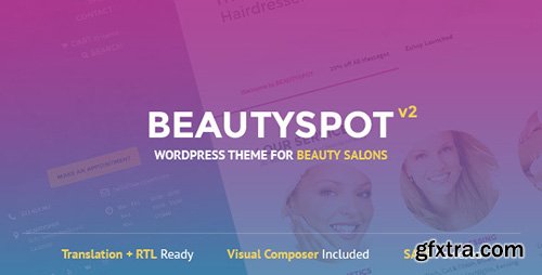 ThemeForest - BeautySpot v2.2.6 - WordPress Theme for Beauty Salons - 8020062