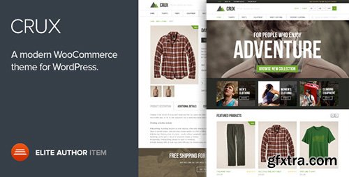 ThemeForest - Crux v1.6.2 - A modern and lightweight WooCommerce theme - 6503655