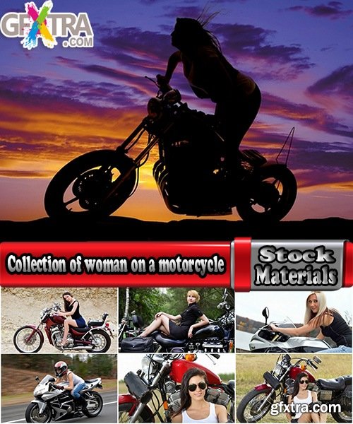 Collection of woman woman on a motorcycle sportbike chopper enduro 25 HQ Jpeg