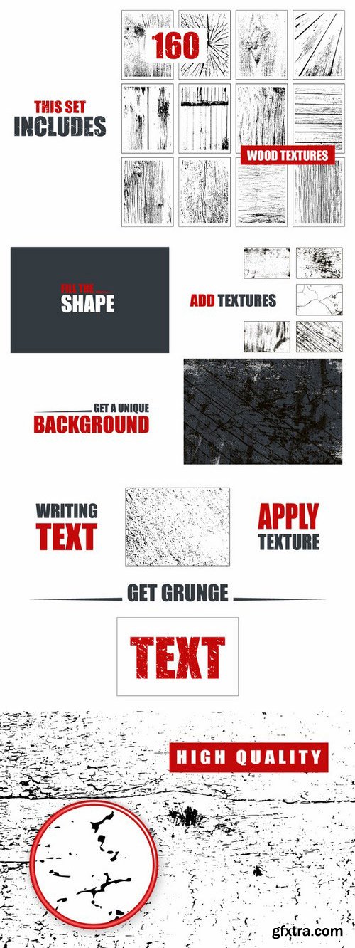 CM - 160 Wood Textures 668154 CM - 160 Wood Textures 668154