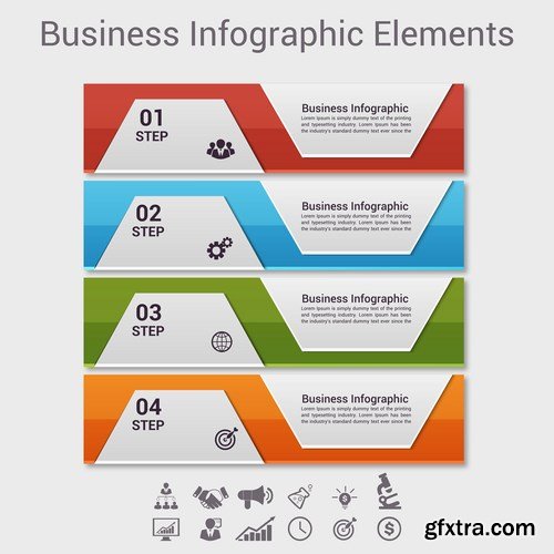 Collection Infographic 15 - 40 EPS